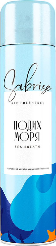 Освіжувач повітря SABRISE Подих моря 300 мл (4820184441767)
